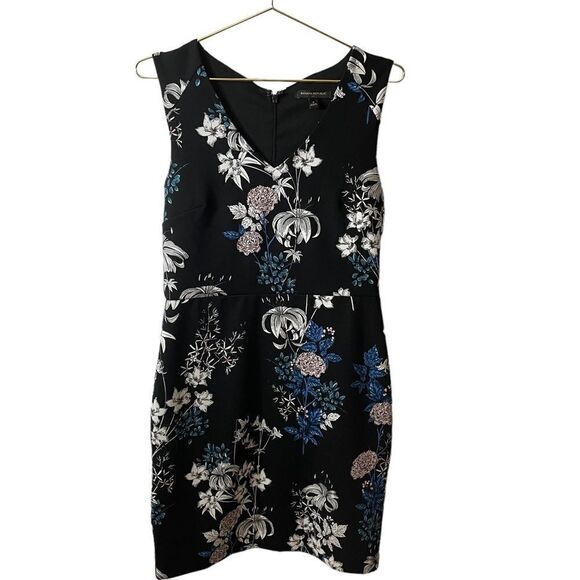 Banana Republic Factory Floral V Neck Sleeveless Floral Dress Size 8 - Picture 1 of 9